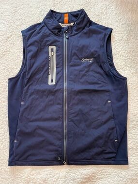 Peter Millar Navy Steelwood Performance Vest